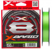 Плетёный шнур YGK X-Braid Braid Cord X8 150м